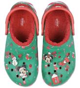 Crocs Sandaler m. For - Mickey Xmas Lined Classic Clog - Multi