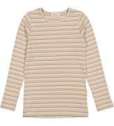 MarMar Bluse - Rib - Tani - Antumn Stripe Mix