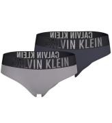 Calvin Klein Bikinitrusser - 2-pak - Gullgray/Ebony