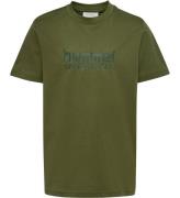 Hummel T-shirt - hmlJr Base - Winter Moss