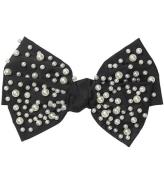 DAY ET Hårspænde - Pearl Bead Hair Bow - Black