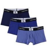 Calvin Klein Boxershorts - 3-pak - Softsapphire/Pigmentblue/Peac