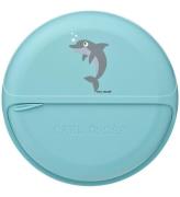 Carl Oscar Snackboks - BentoDisc - 18 cm - BlÃ¥ m. Delfin