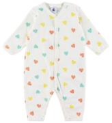 Petit Bateau Natdragt - Marshmallow m. Hjerter