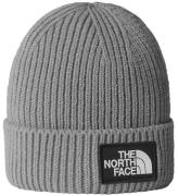 The North Face Hue - Strik - Logo Box Cuffed - GrÃ¥meleret