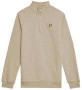 Lyle & Scott Sweatshirt - Quarter Zip - Stone