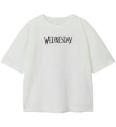 Name It T-shirt - NkfFarra - Wednesday - Cloud Dancer m. Print