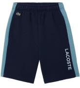 Lacoste Sweatshorts - Navyblå/Limestone m. Logo