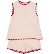 Copenhagen Colors ShortssÃ¦t - Poplin Deco - Dusty Rose Comb