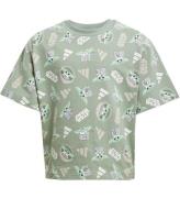 adidas Performance T-shirt - Star Wars mandalorian - Silver Gree