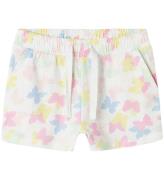 Name It Shorts - Noos - NmfVigga - Bright White/Butterfly