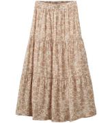 Sofie Schnoor Nederdel - Flower Soft Brown