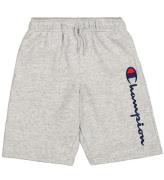Champion Shorts - GrÃ¥ Meleret m. Logo
