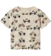 Name It T-shirt - NmmHelsa - Peyote m. Print