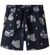 Name It Shorts - NmmHector - Navy Blazer m. Print