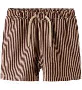 Name It Shorts - Striped - NmmHaris - Windsor Wine