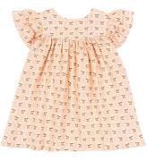 Konges Sløjd Kjole - Musselin - Coco - Cherry Pink Motif