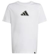adidas Performance T-shirt - J ANIME - Hvid