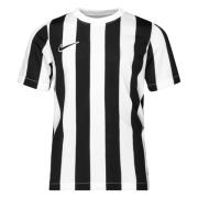 Nike Spilletrøje Dri-FIT Striped Division IV - Hvid/Sort Børn