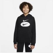 Nike Hættetrøje NSW Core - Sort/Grå/Hvid Børn