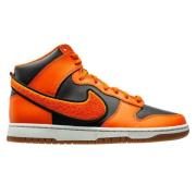 Nike Sneaker Dunk High Retro - Orange/Sort/Guld