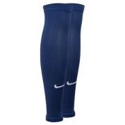 Nike Fodboldsokker Leg Sleeve Strike - Navy/Hvid