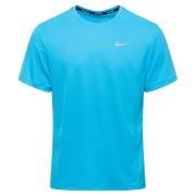 Nike Løbe T-Shirt Dri-FIT UV Miller - Blå/Sølv