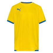 PUMA Trænings T-Shirt teamLIGA - Gul/Blå Børn