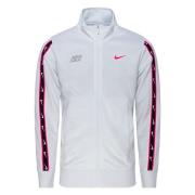 Nike Track Top NSW Repeat - Hvid/Pink