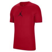 Nike T-Shirt Jumpman - Rød/Sort