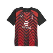 Milan Trænings T-Shirt Pre Match - Rød/Sort