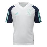 Ajax Trænings T-Shirt Tiro 23 - Hvid/Grøn Børn