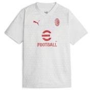 Milan Trænings T-Shirt - Grå/Rød Børn