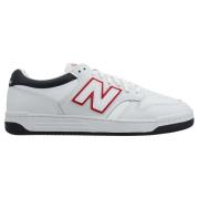 New Balance Sneaker BB480 - Hvid/Navy/Rød