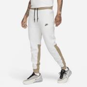 Nike Sweatpants NSW Tech Fleece 24 - Hvid/Beige/Sort