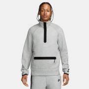 Nike Sweatshirt Tech Fleece 24 HZ - Grå/Sort