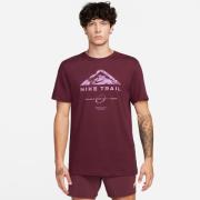 Nike Løbe T-Shirt Dri-FIT Run Trail - Bordeaux