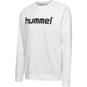 Hummel Go Cotton Logo Sweatshirt - Hvid Børn