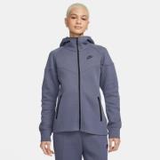 Nike Hættetrøje NSW Tech Fleece 24 Windrunner - Grå/Sort Kvinde