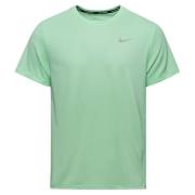 Nike Løbe T-Shirt Dri-FIT UV Miller - Grøn/Sølv