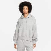 Nike Hættetrøje NSW Phoenix Fleece - Grå/Hvid Kvinde