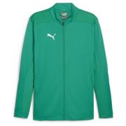 teamFINAL Training Jacket Sport Green-PUMA Silver