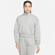 Nike Sweatshirt NSW Phoenix Fleece - Grå/Hvid Kvinde