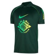 Brasilien Spillertrøje Dri-FIT - Grøn/Grøn/Gul