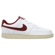 Nike Sneaker Court Vision Low Next Nature - Hvid/Bordeaux Kvinde