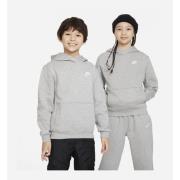 Nike Sportswear Club Fleece Big Kid DK GREY HEATHER/WHITE