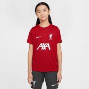 Liverpool Trænings T-Shirt Dri-FIT Academy Pro - Rød/Hvid Børn